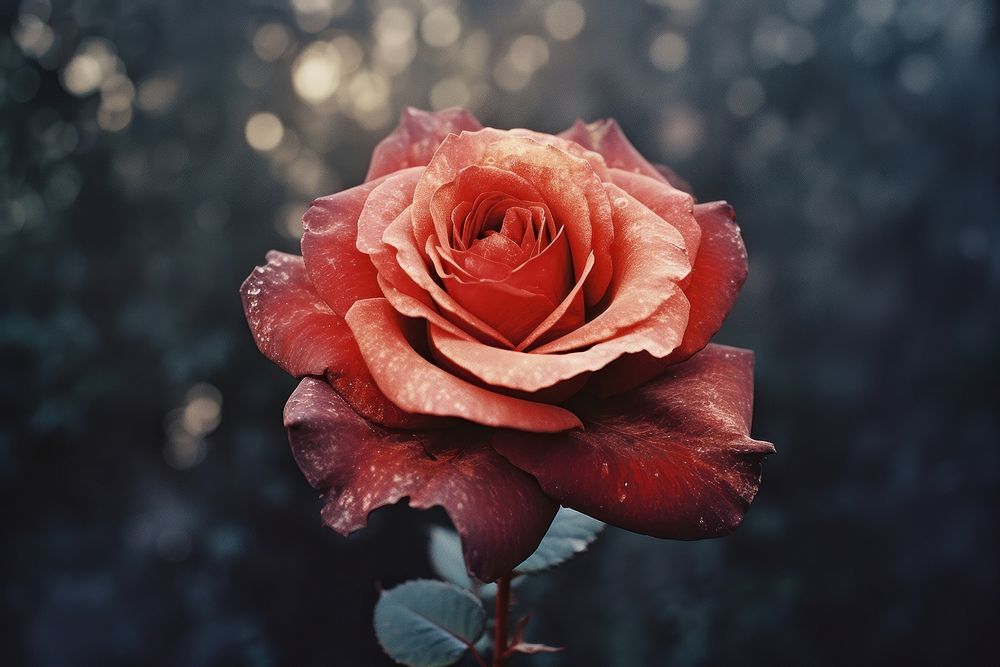 A rose flower petal plant. AI generated Image by rawpixel.