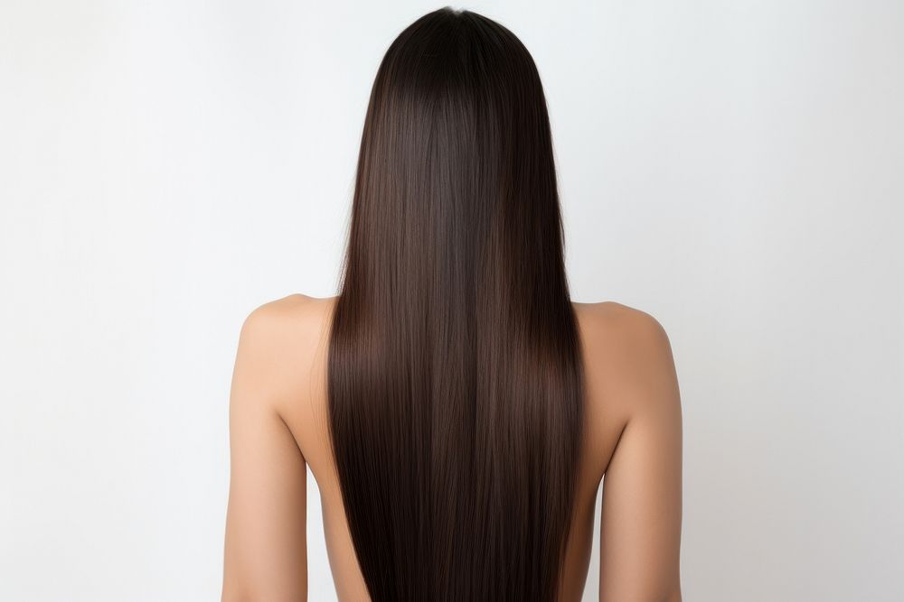 Long hair back female adult. AI generated Image by rawpixel.