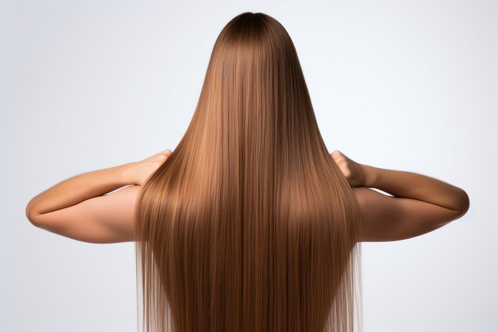 Long hair back female adult. AI generated Image by rawpixel.