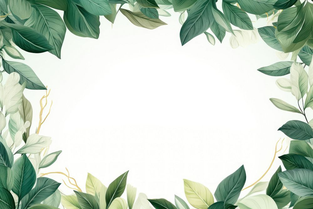 Botanical leave backgrounds pattern nature. AI generated Image by rawpixel.