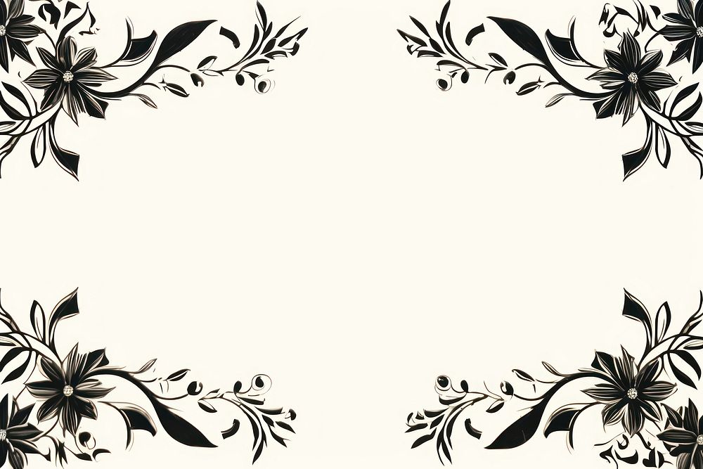 Border backgrounds pattern white. AI generated Image by rawpixel.