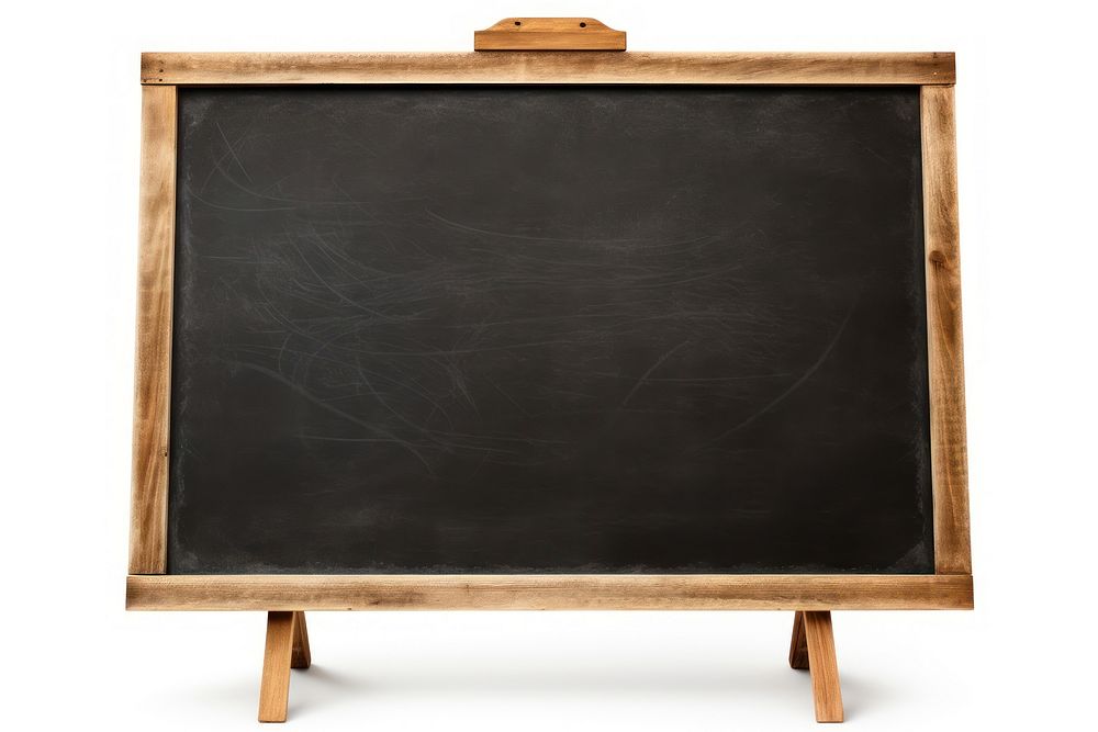 Black board blackboard white background education. AI generated Image by rawpixel.