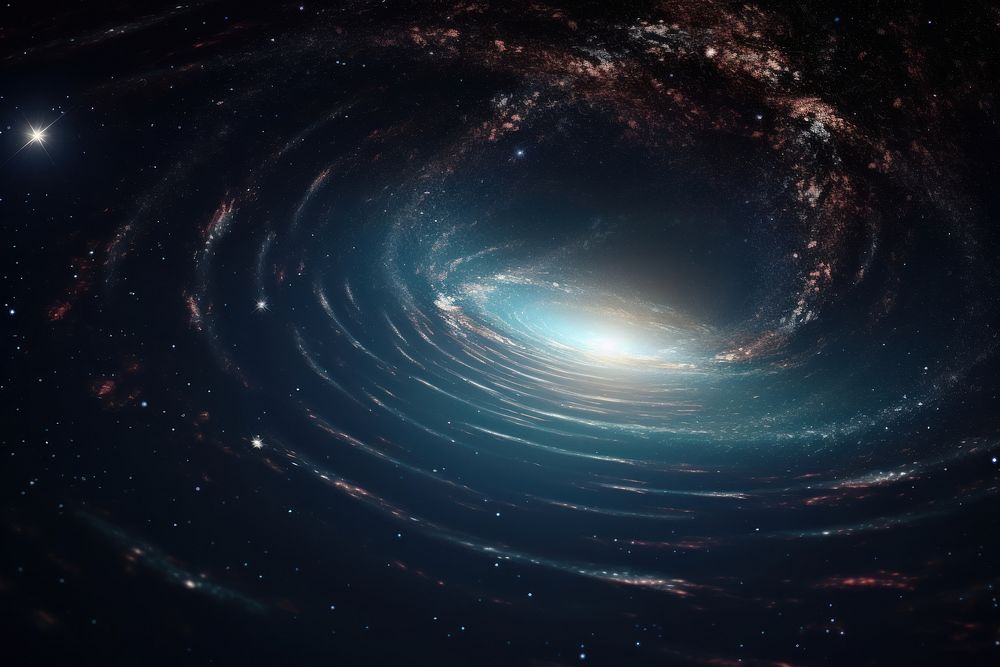 Black hole in space astronomy universe outdoors. AI generated Image by rawpixel.