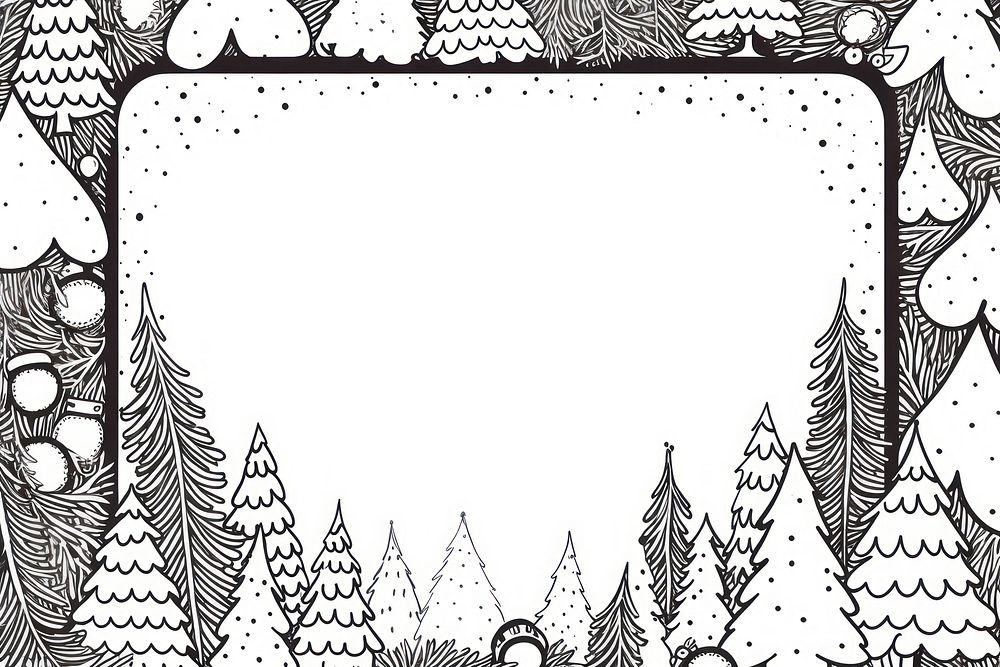 Christmas doodle backgrounds pattern. AI generated Image by rawpixel.