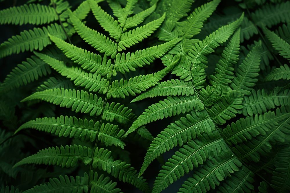 Fern backgrounds plant leaf. AI generated Image by rawpixel.
