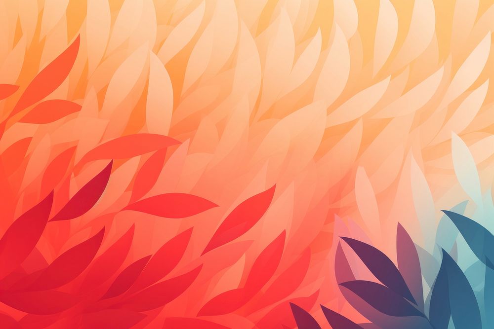 Abstract memphis autumn leave backgrounds pattern texture. AI generated Image by rawpixel.