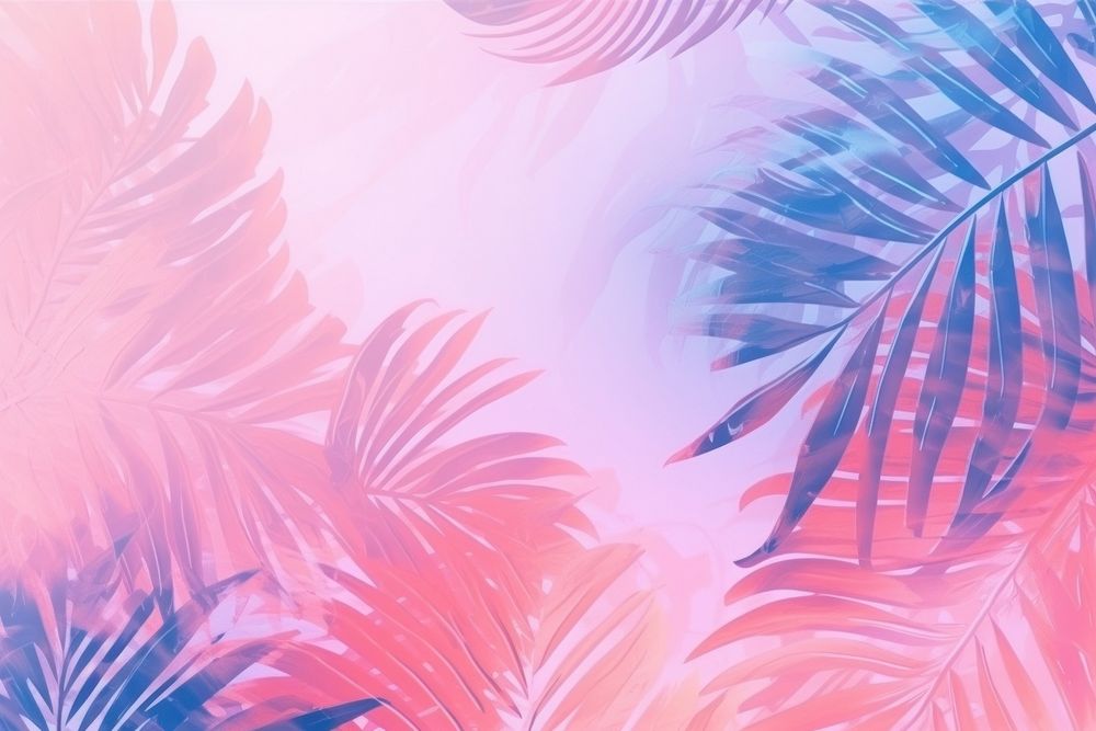Abstract memphis palm leave backgrounds outdoors pattern. AI generated Image by rawpixel.