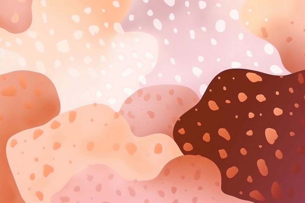 Abstract memphis chocolate illustration backgrounds texture petal. AI generated Image by rawpixel.