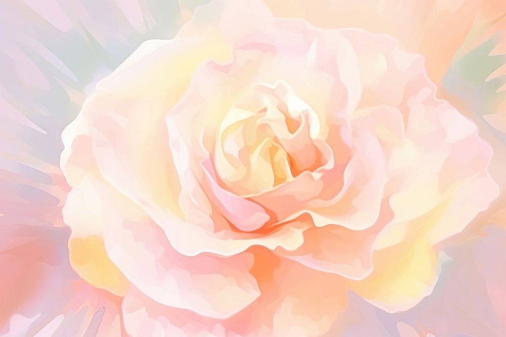 Abstract memphis white rose backgrounds flower petal. AI generated Image by rawpixel.