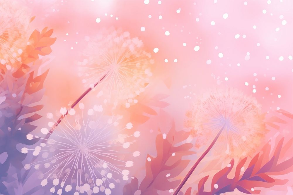 Abstract memphis dandelion illustration backgrounds outdoors nature. AI generated Image by rawpixel.