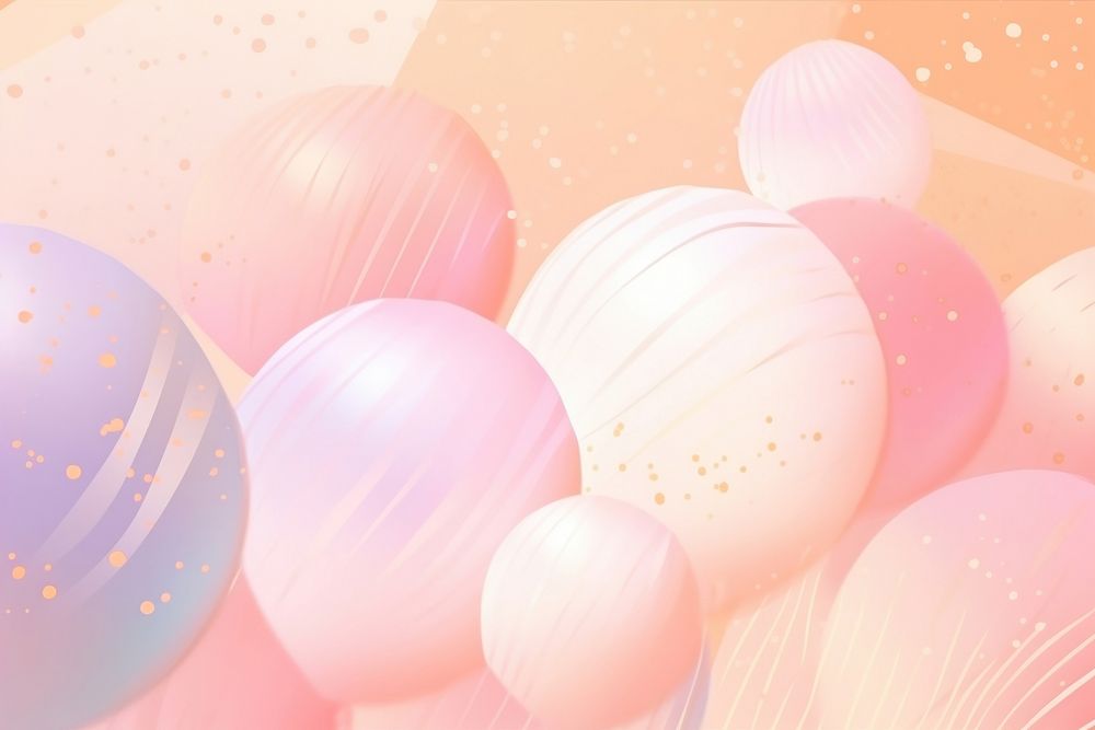 Abstract memphis balloon illustration backgrounds celebration decoration. AI generated Image by rawpixel.