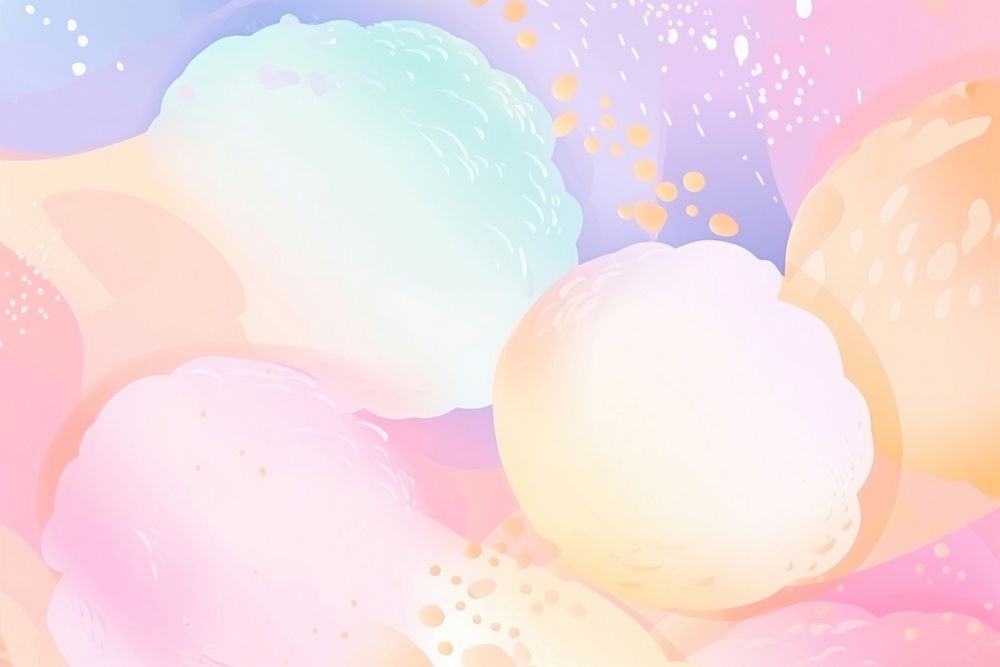 Abstract memphis macaron illustration backgrounds pattern blossom. AI generated Image by rawpixel.
