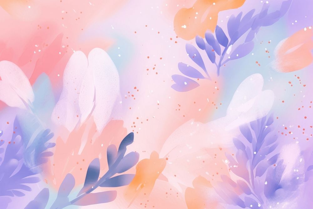 Abstract memphis wildflower illustration backgrounds pattern nature. AI generated Image by rawpixel.