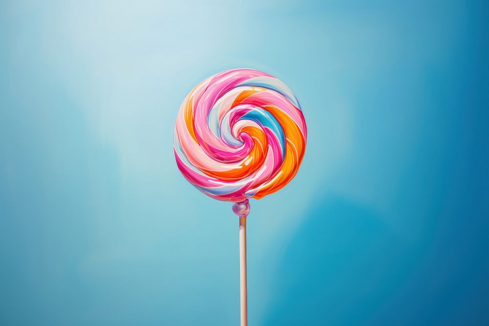 Lolipop confectionery lollipop candy. AI generated Image by rawpixel.