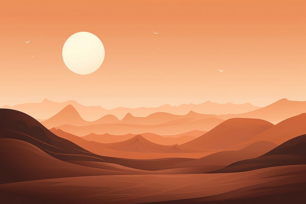 Galaxy landscape outdoors horizon. AI generated Image by rawpixel.