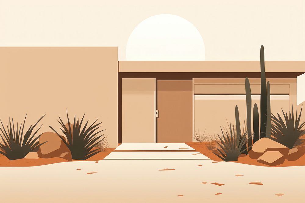 House garden architecture building outdoors. AI generated Image by rawpixel.