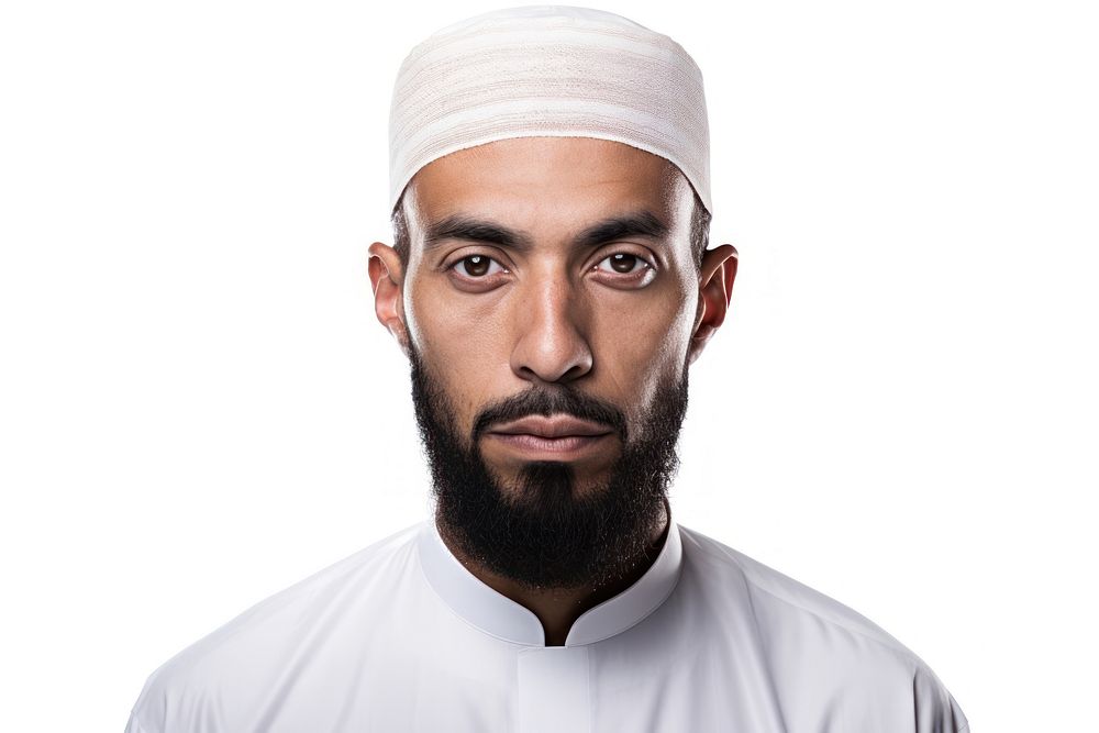 Portrait beard adult white. AI generated Image by rawpixel.