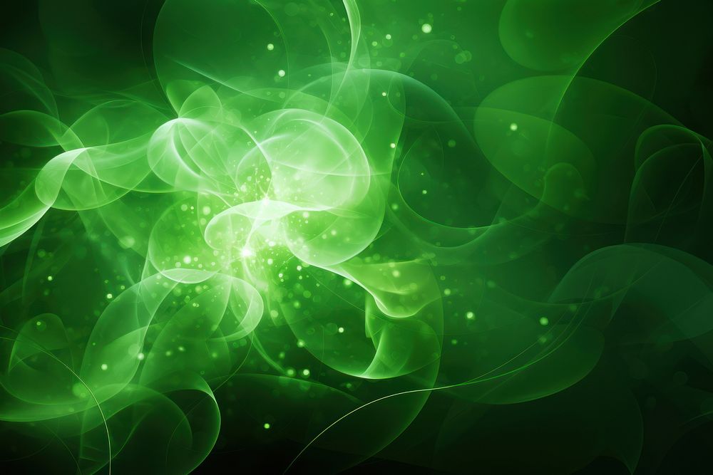 Abstract light green backgrounds pattern illuminated. AI generated Image by rawpixel.