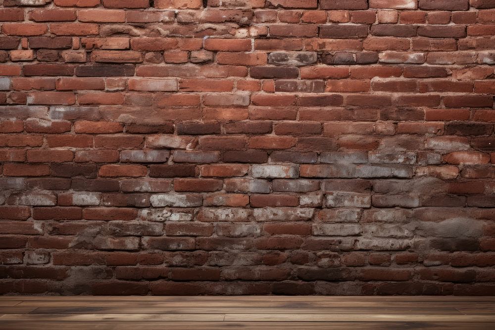Brick wall architecture building backgrounds. AI generated Image by rawpixel.