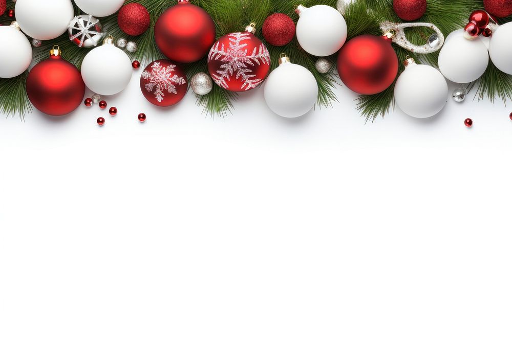 Christmas border backgrounds white background celebration. AI generated Image by rawpixel.