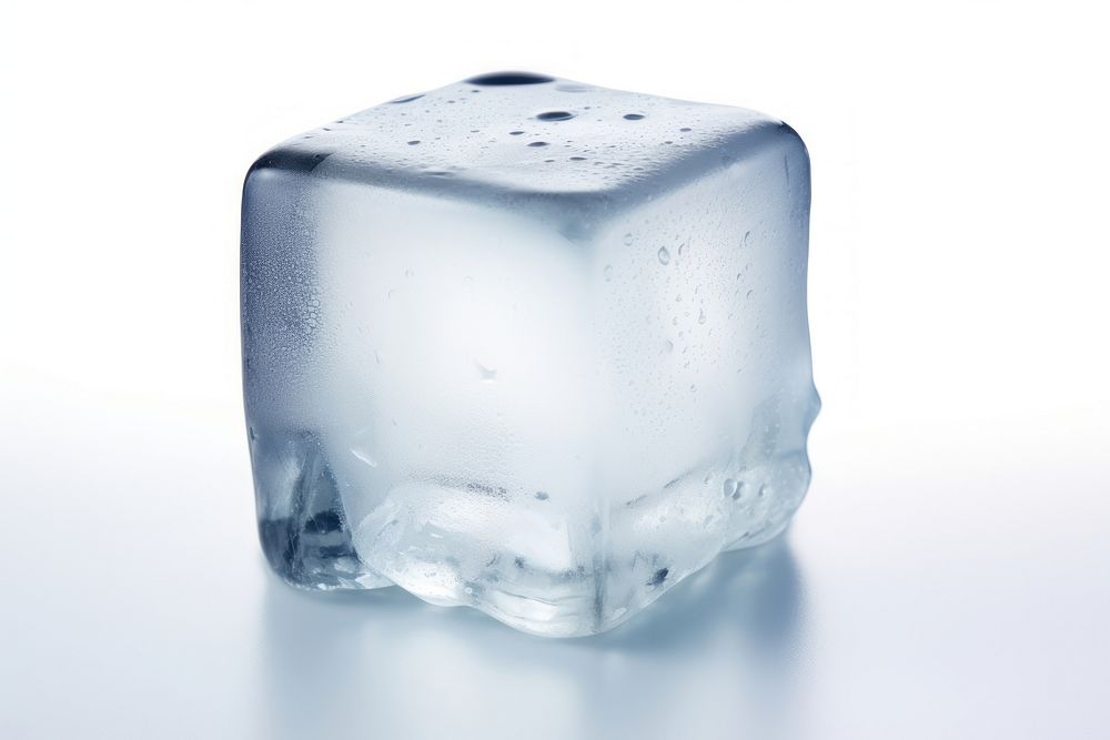 Ice cube white refreshment freezing. AI generated Image by rawpixel.