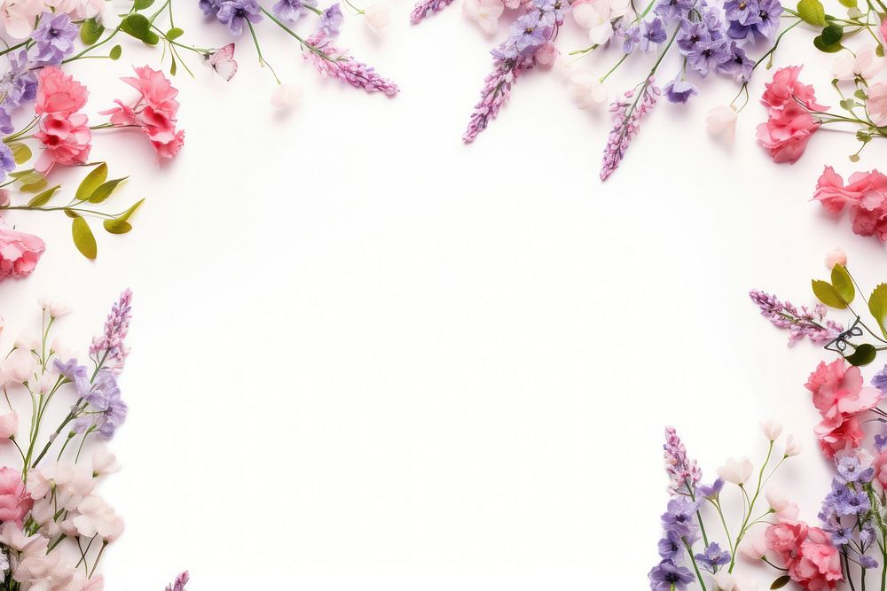 Spring floral backgrounds blossom flower. AI generated Image by rawpixel.