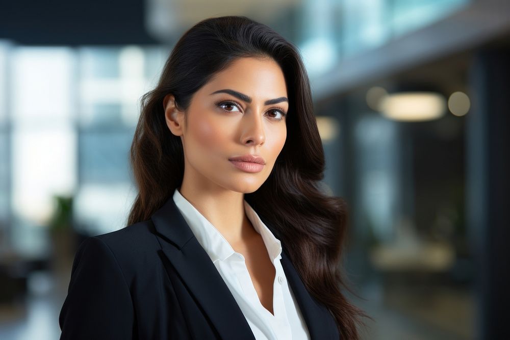 Bahrain businesswoman portrait person female. AI generated Image by rawpixel.