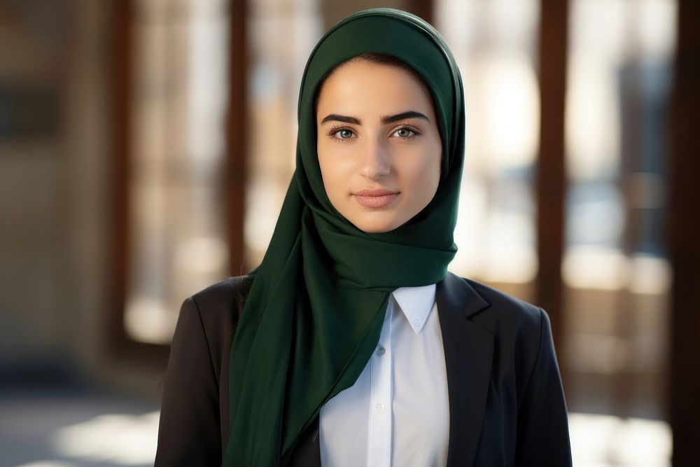Palestine female student person scarf adult. AI generated Image by rawpixel.