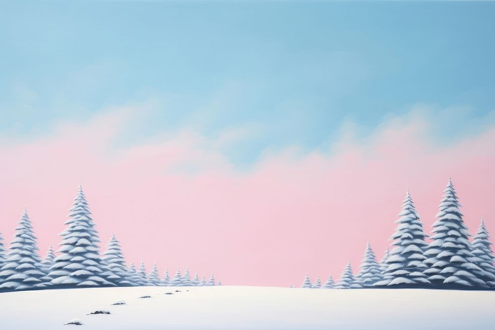 Christmas landscape outdoors winter. AI generated Image by rawpixel.