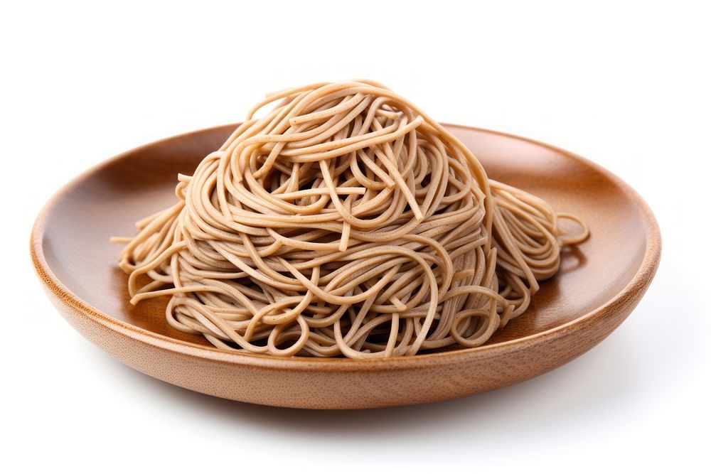 Soba spaghetti noodle pasta. AI generated Image by rawpixel.