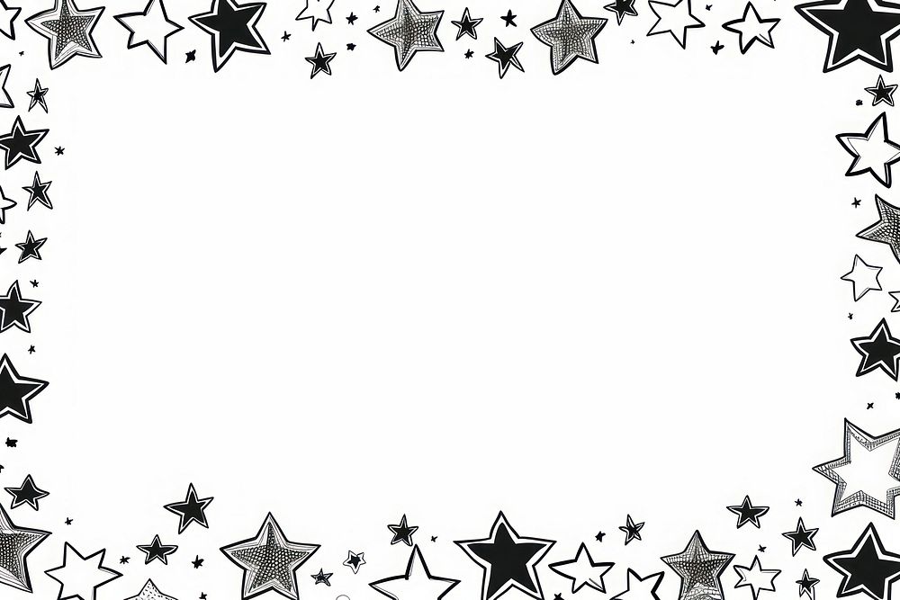 Star paper backgrounds line. AI generated Image by rawpixel.