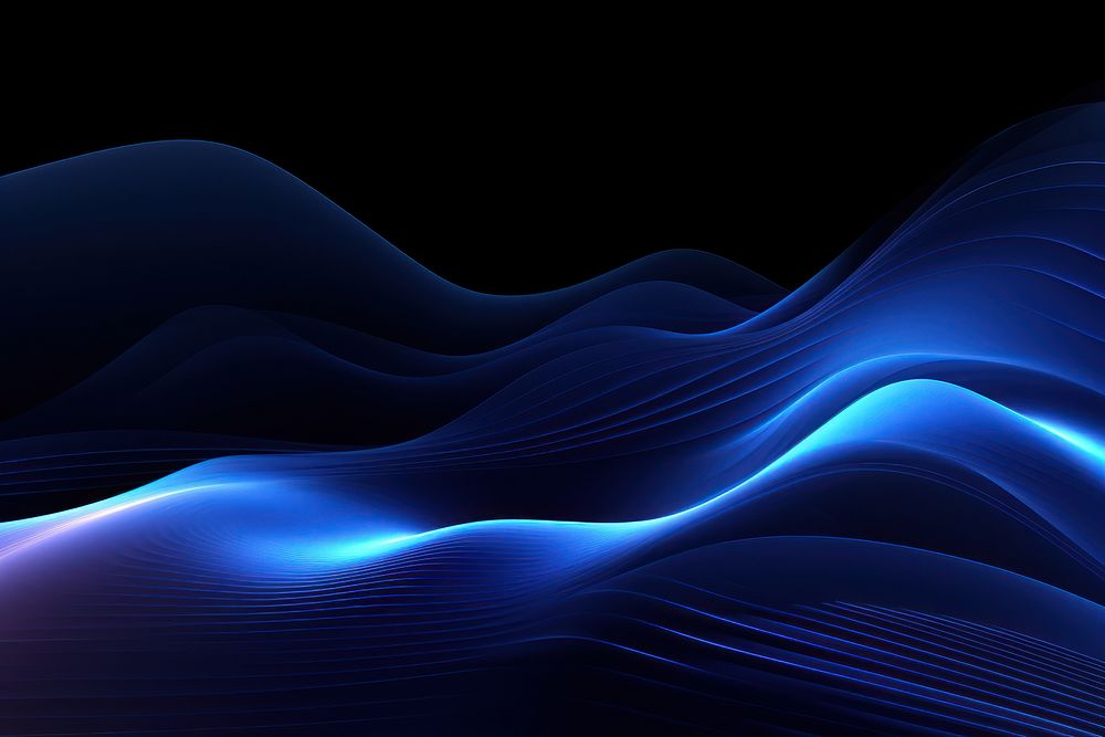 Blue light backgrounds abstract. AI generated Image by rawpixel.