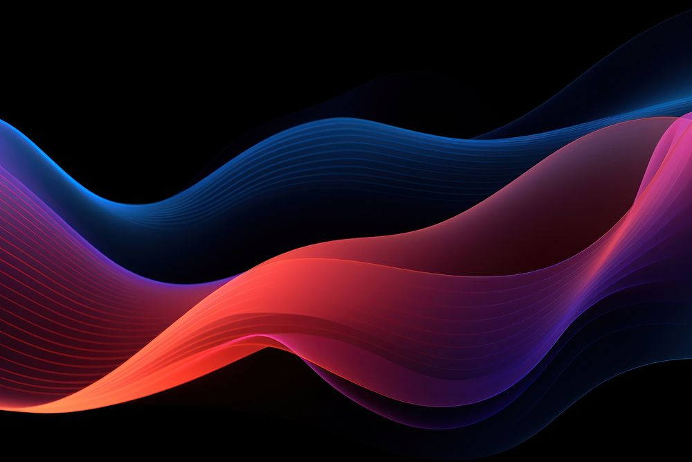 Neon backgrounds abstract pattern. AI generated Image by rawpixel.