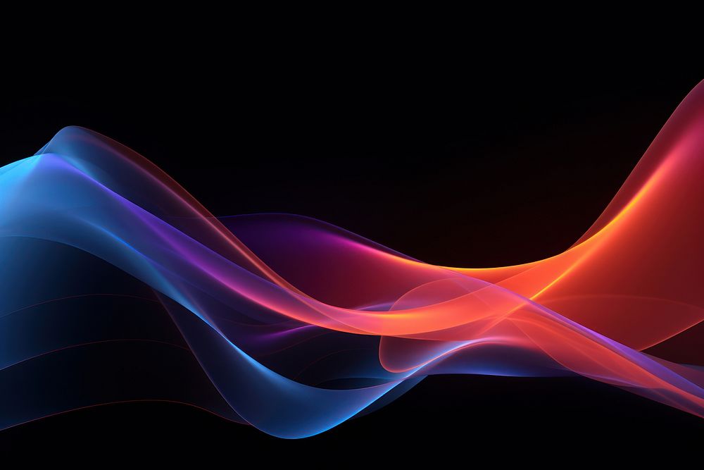 Neon light backgrounds abstract. AI generated Image by rawpixel.
