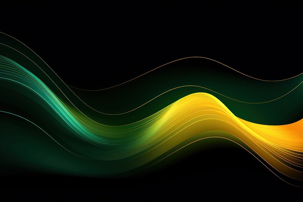Yellow green light backgrounds abstract. AI generated Image by rawpixel.