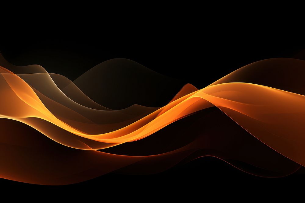 Orange light backgrounds abstract. AI generated Image by rawpixel.