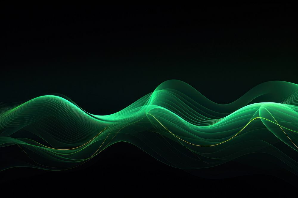 Green light backgrounds abstract. AI generated Image by rawpixel.