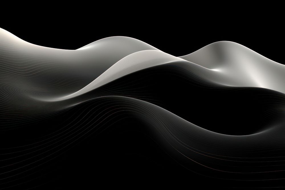 Black backgrounds abstract line. AI generated Image by rawpixel.
