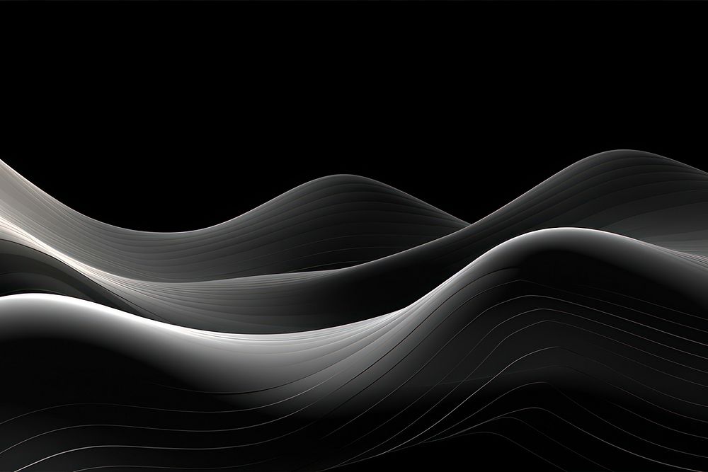 Black backgrounds abstract pattern. AI generated Image by rawpixel.