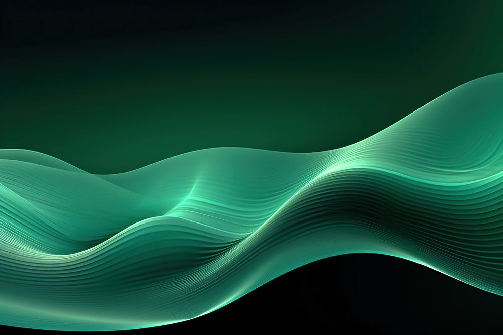 Green light backgrounds abstract. AI generated Image by rawpixel.