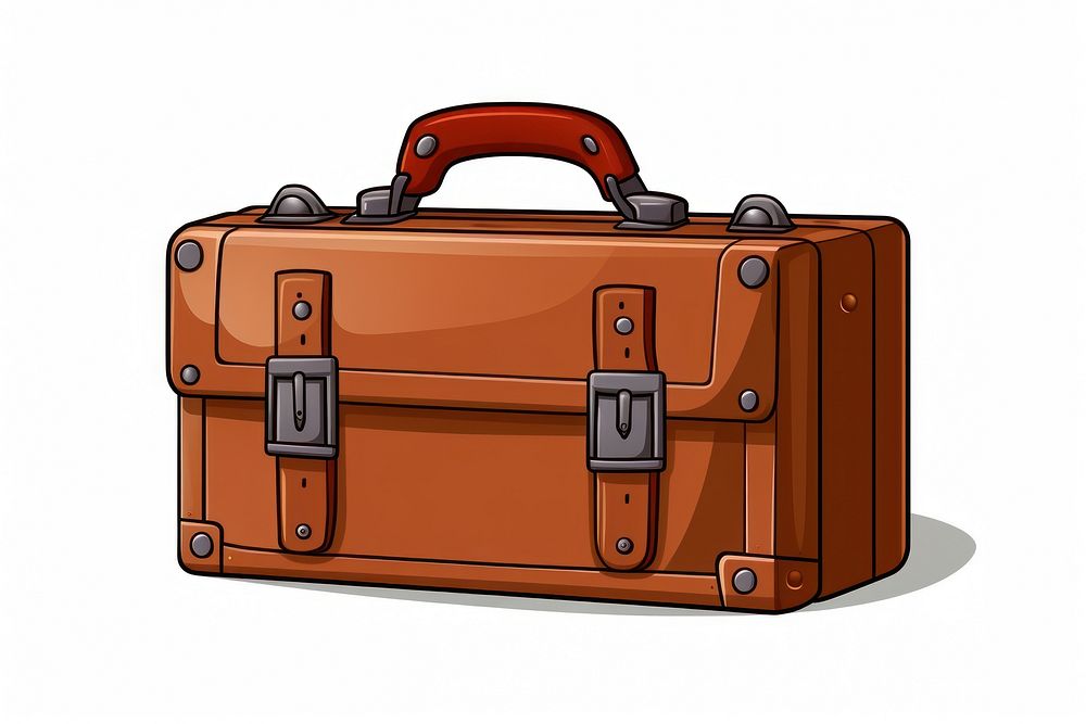 Workcase briefcase suitcase luggage. AI generated Image by rawpixel.