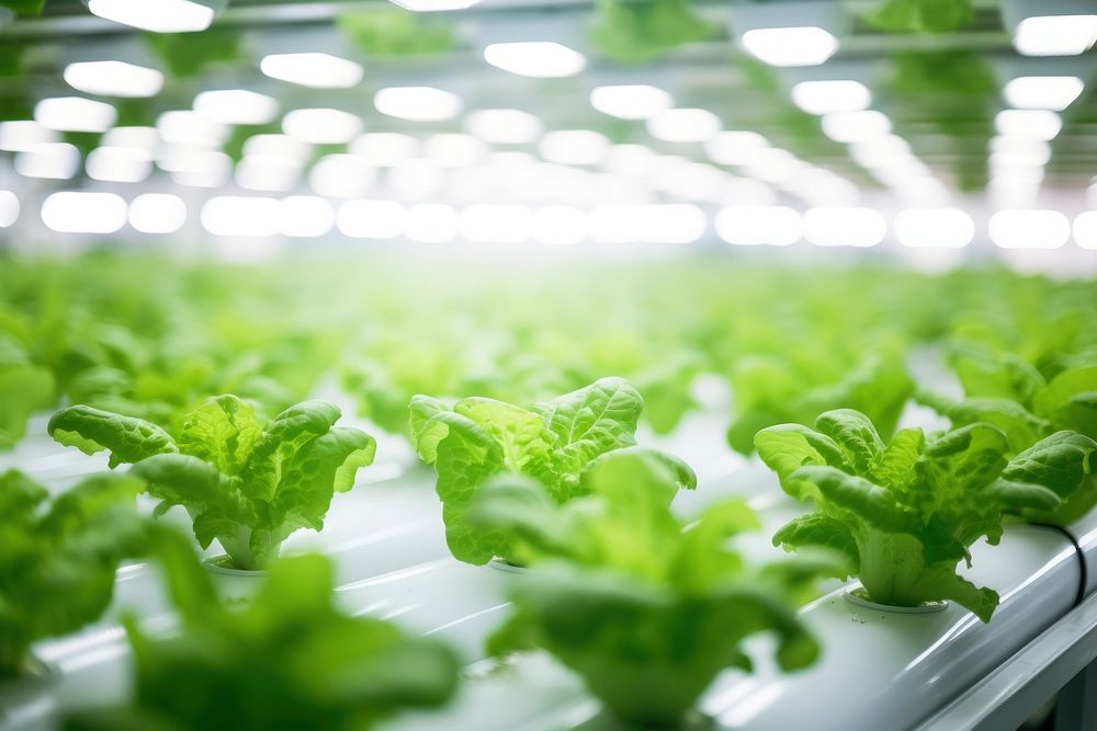 Agriculture vegetable lettuce plant. AI generated Image by rawpixel.