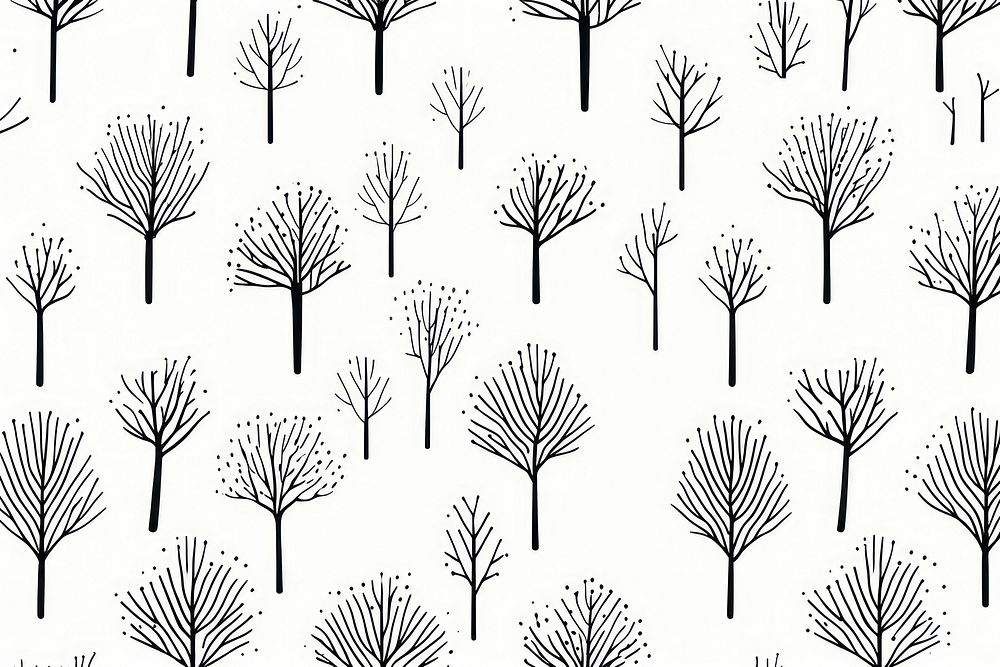 Tree backgrounds wallpaper pattern. AI generated Image by rawpixel.