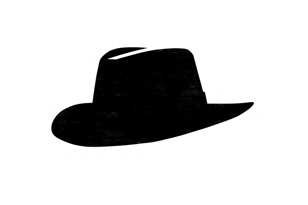 Hat white background moustache headwear. AI generated Image by rawpixel.