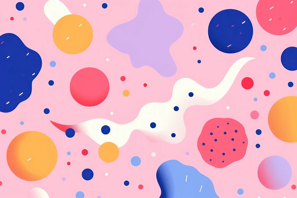 Pastel backgrounds confetti pattern creativity. AI generated Image by rawpixel.