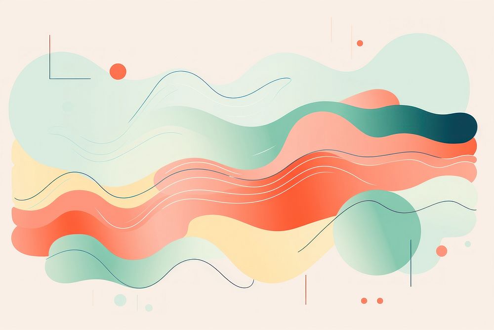 Doodle abstract line art. AI generated Image by rawpixel.