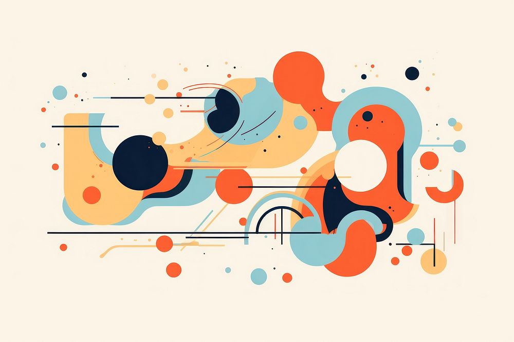 Doodle abstract pattern line. AI generated Image by rawpixel.