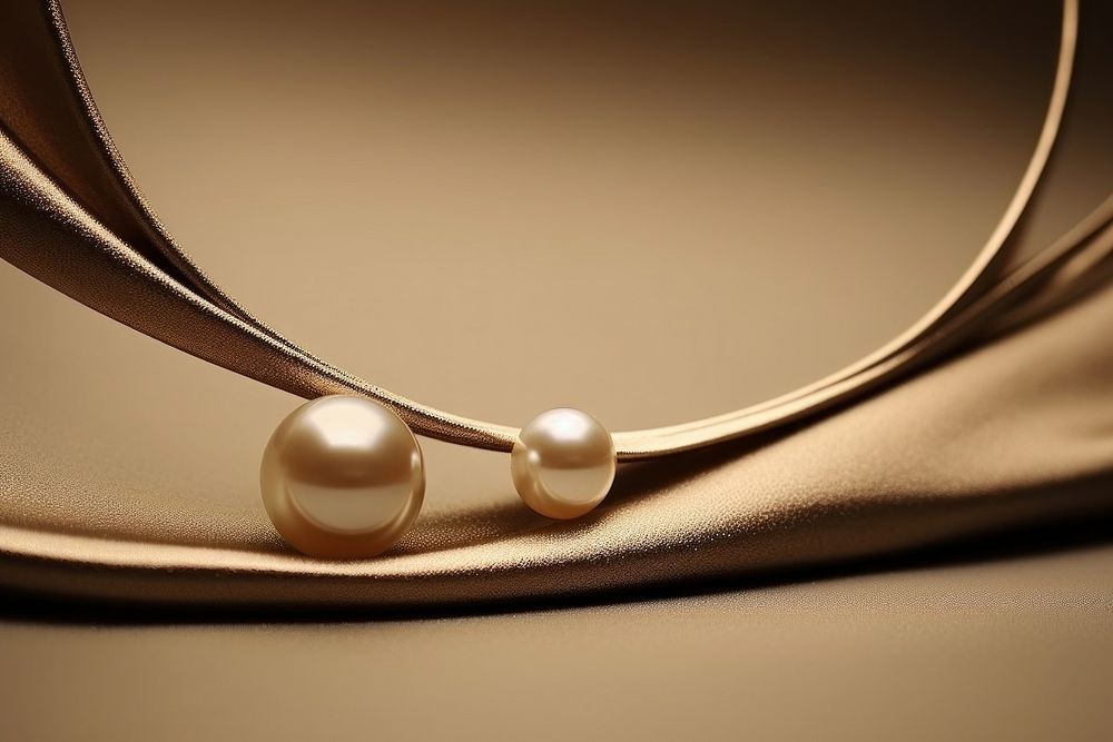 Jewelry necklace pearl accessories. AI generated Image by rawpixel.