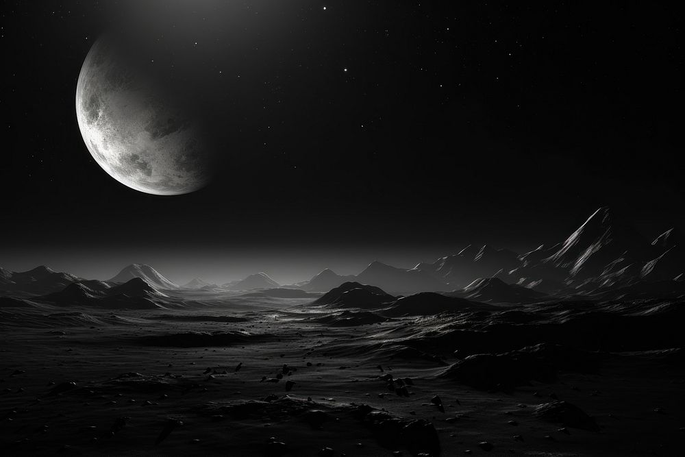 Mars in galaxy astronomy nature space. AI generated Image by rawpixel.