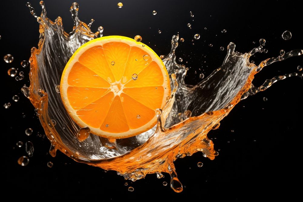 Grapefruit orange lemon food. AI generated Image by rawpixel.